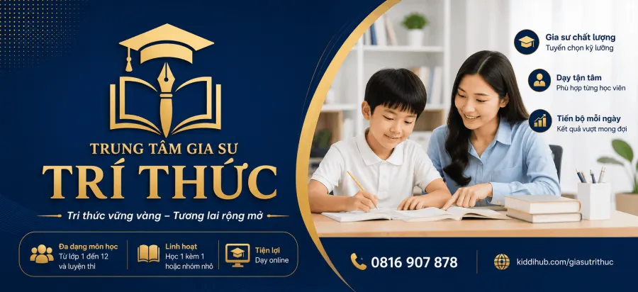 Trung Tâm Gia Sư Trí Thức - Trung Tâm Dạy Online