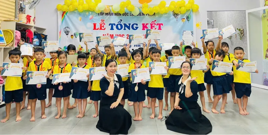 Lớp Tiền Tiểu học Diễm Phạm - Phước Thiền, Nhơn Trạch