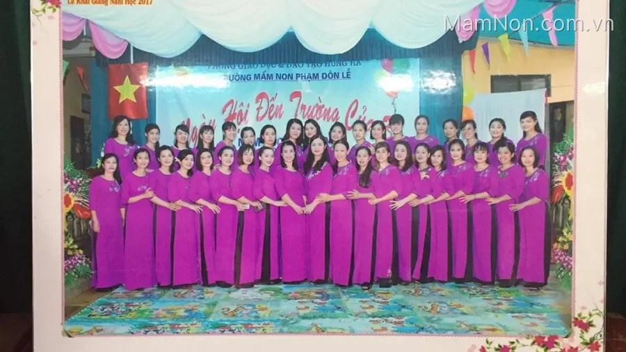 Trường mầm non Phạm Đôn Lễ