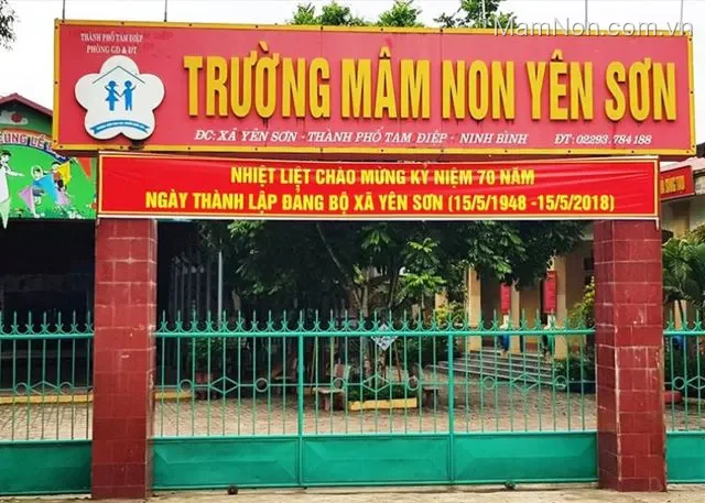 Trường mầm non Yên Sơn