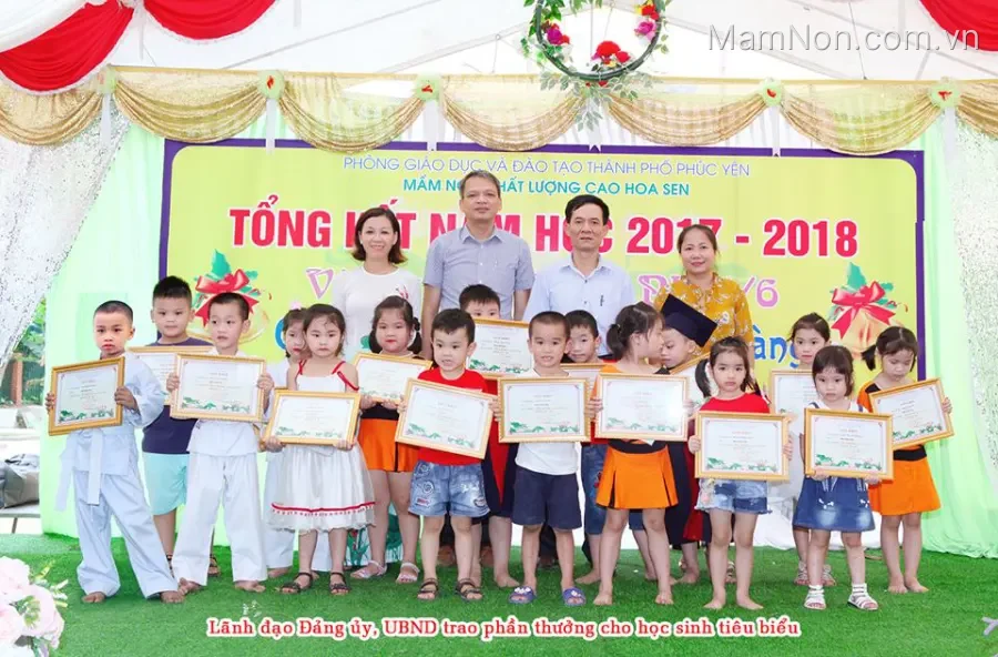 Trường mầm non Hoa Sen - Phúc Thắng
