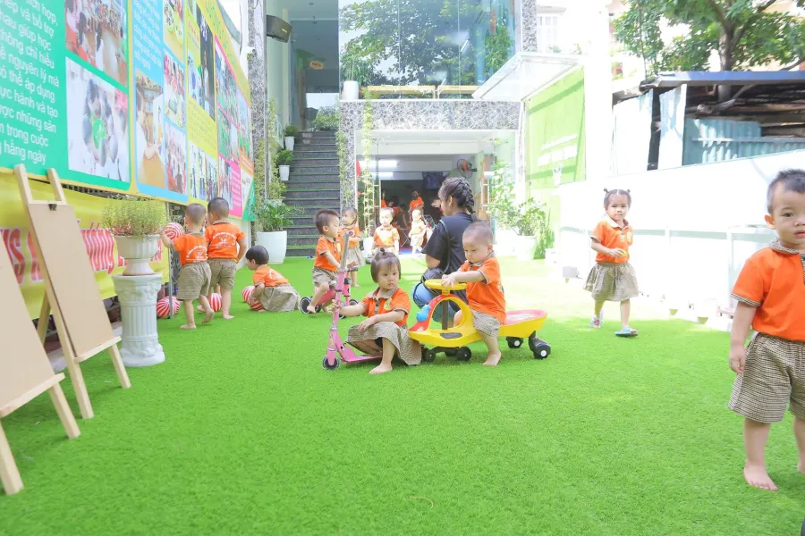 Trường mầm non Chất Lượng Cao Trẻ Thơ Hạnh Phúc