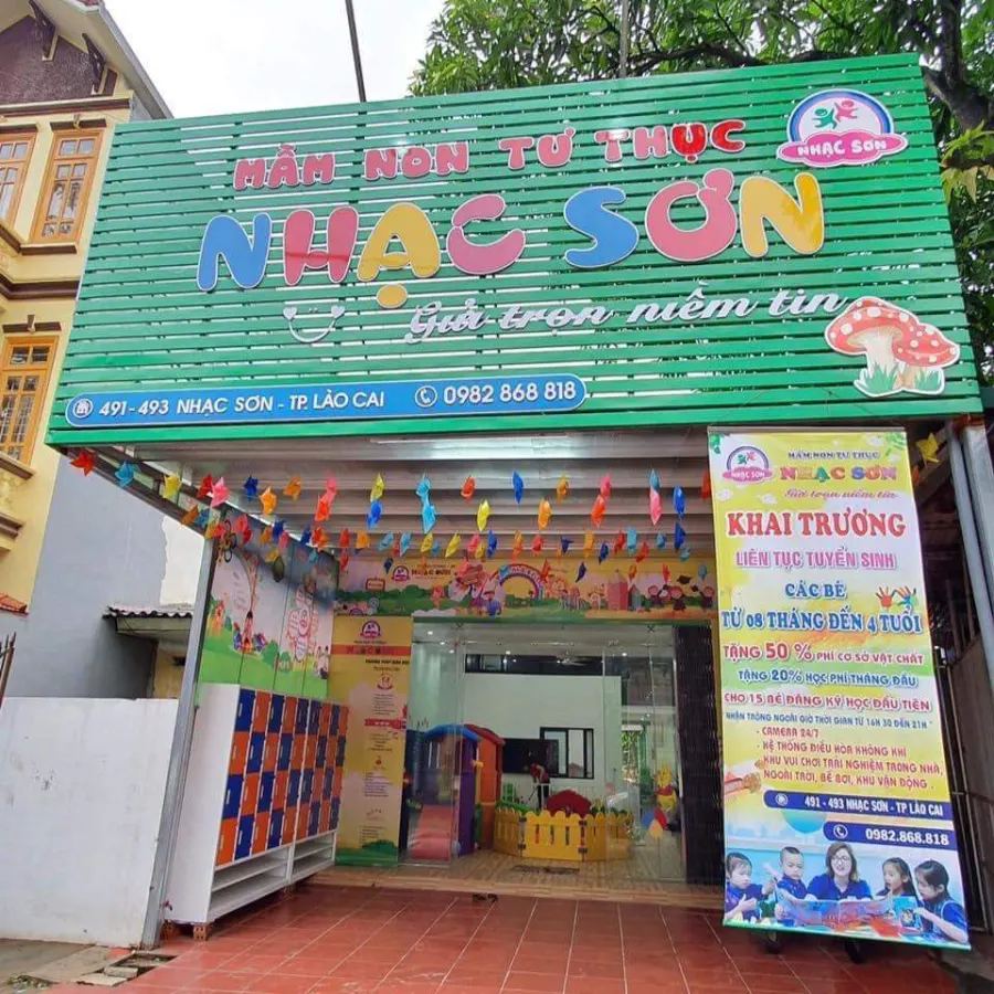 Mầm Non Nhạc Sơn - Cốc Lếu