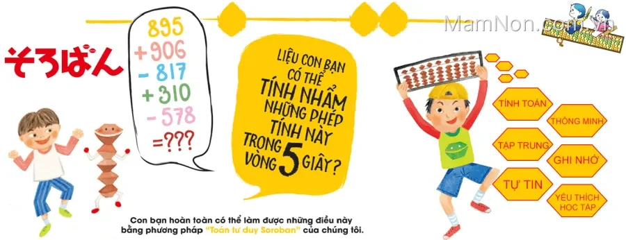 Trung tâm Toán Tư duy Sakura Soroban