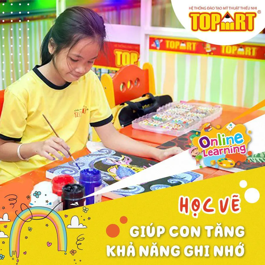 Trung Tâm Đào Tạo Mỹ Thuật Thiếu Nhi TopArt - Chi Nhánh Phạm Hùng Quận 8