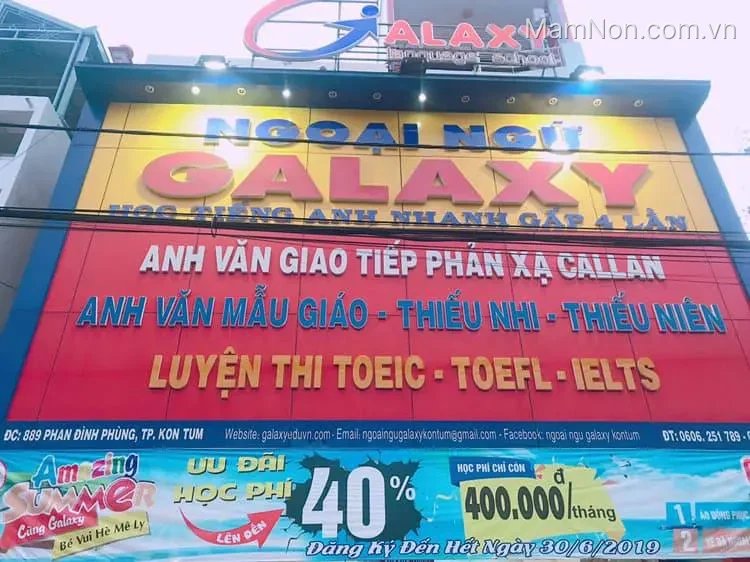 ANH NGỮ GALAXY KON TUM Cơ Sở 2