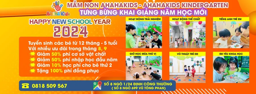 Trường Mầm Non Nụ Cười Trẻ Thơ (Ahaha Kids Kindergarten)